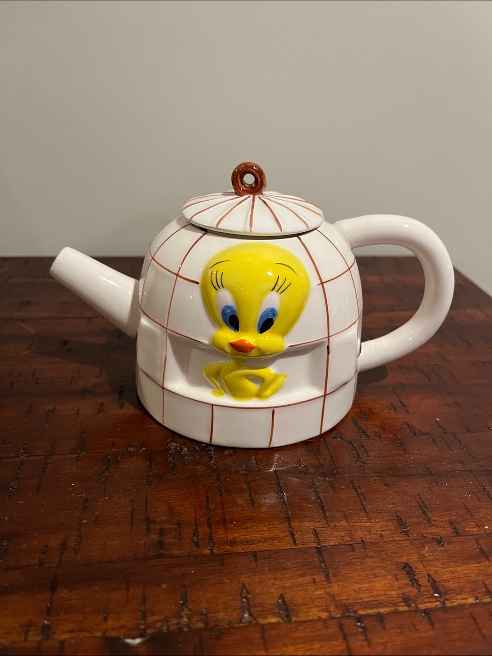 Warner Bros. Tweety Ceramic Teapot - Yellow & White